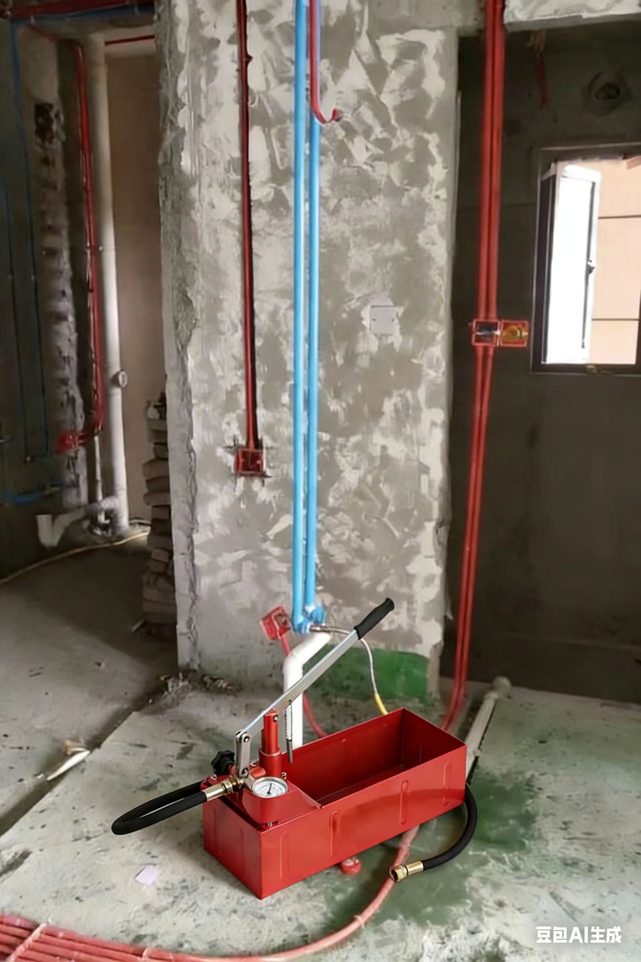 Uma etapa essencial na reforma de uma casa: teste de pressão na tubulação de água