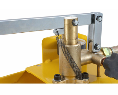 Para que é usado uma bomba de teste?