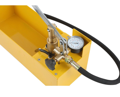 O que uma bomba de teste faz?